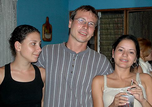 Natalia, Heiko und Yurani